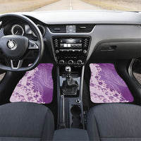 Heiva i Tahiti Car Mats Tahitian Tiare Maori Cowrie Lei Purple
