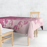 Heiva i Tahiti Tablecloth Tahitian Tiare Maori Cowrie Lei Pink LT14 - Polynesian Pride