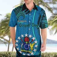 Personalised 13 March Penrhyn Island Gospel Day Hawaiian Shirt Cook Islands Tribal Pattern LT14 - Polynesian Pride