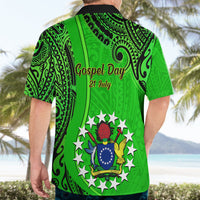 21 July Mitiaro Island Gospel Day Hawaiian Shirt Cook Islands Tribal Pattern LT14 - Polynesian Pride