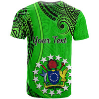 Custom 21 July Mitiaro Island Gospel Day T Shirt Cook Islands Tribal Pattern LT14 - Polynesian Pride