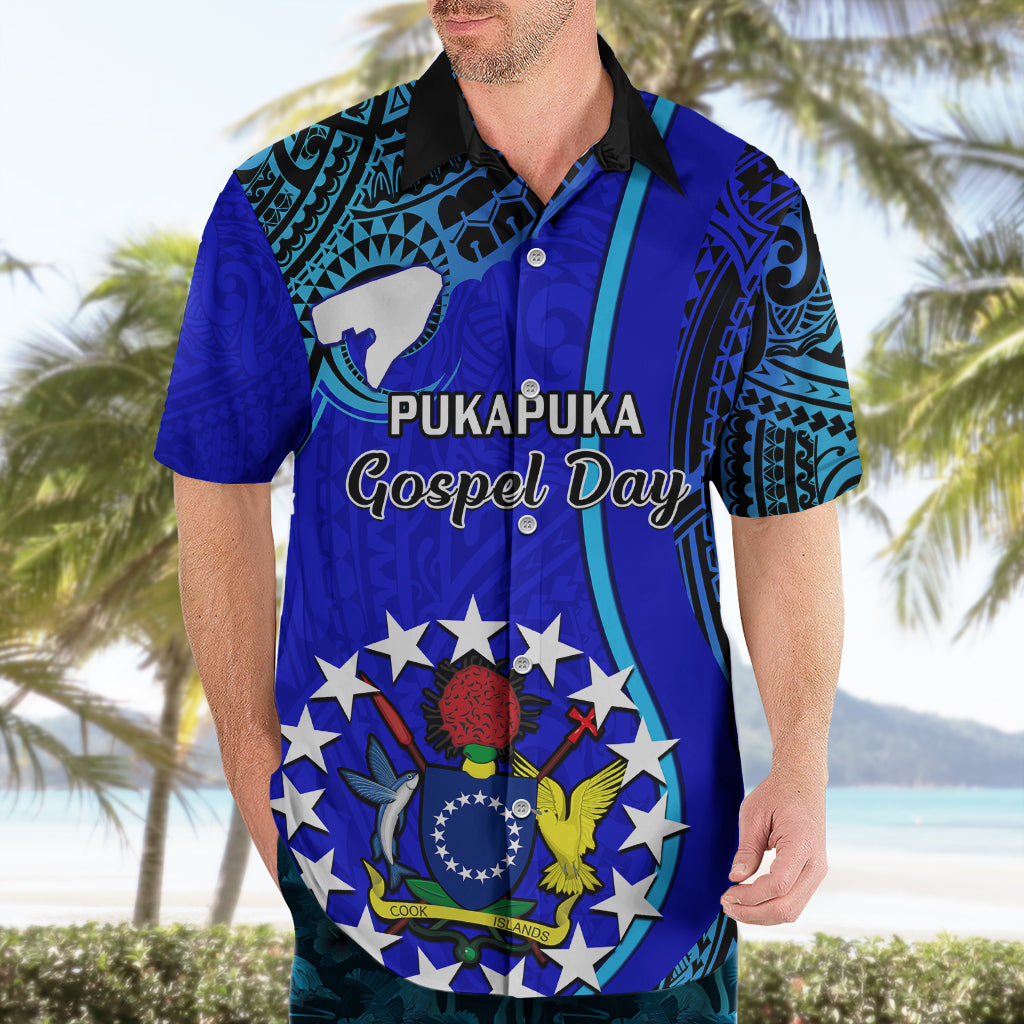 8 December Pukapuka Island Gospel Day Hawaiian Shirt Cook Islands Tribal Pattern LT14 - Polynesian Pride