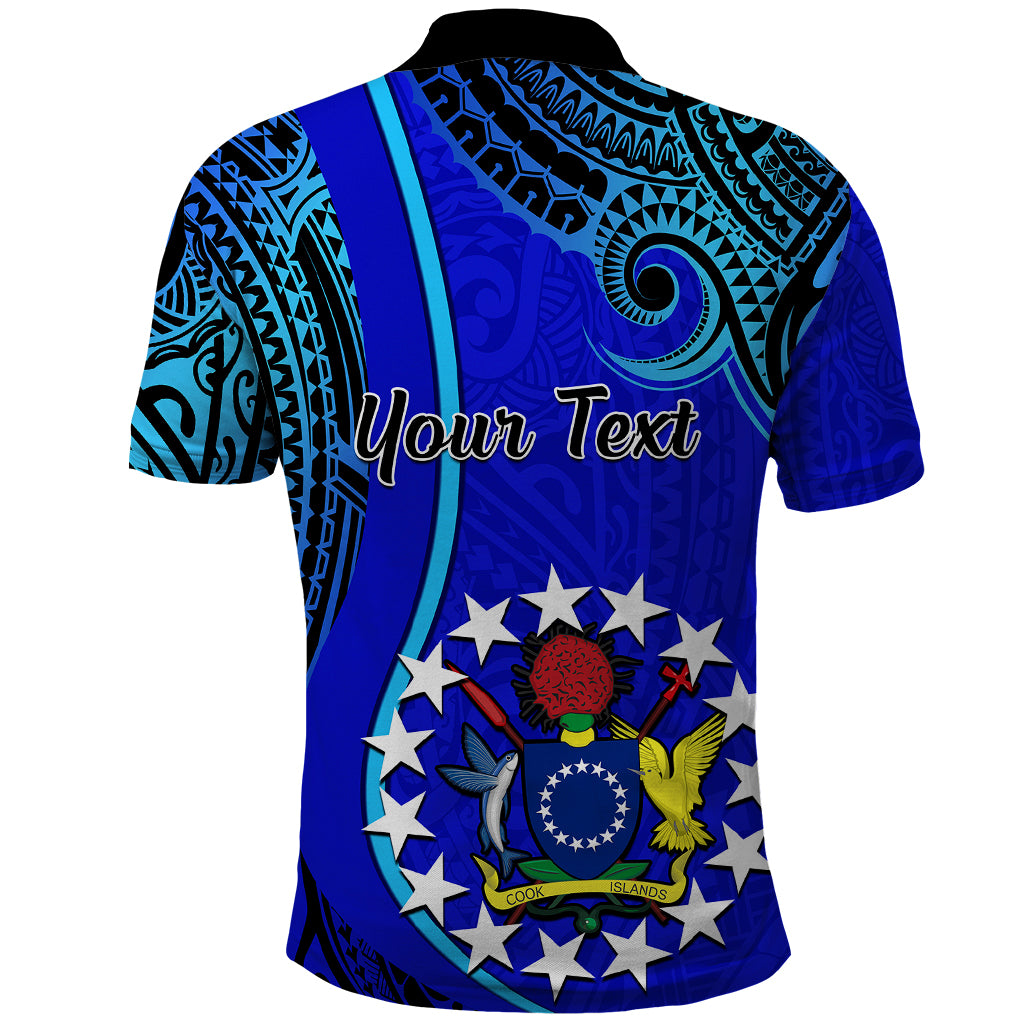 Custom 8 December Pukapuka Island Gospel Day Polo Shirt Cook Islands Tribal Pattern LT14 - Polynesian Pride