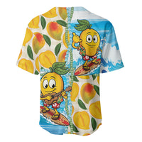 Aloha Hawaii Summer Baseball Jersey Hawaiian Lei Surfing Mango Palaka Motifs LT14 - Polynesian Pride