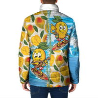 Aloha Hawaii Summer Padded Jacket Hawaiian Lei Surfing Mango Palaka Motifs LT14 - Polynesian Pride