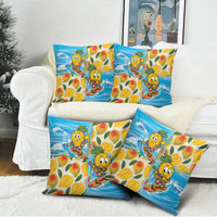 Aloha Hawaii Summer Pillow Cover Hawaiian Lei Surfing Mango Palaka Motifs LT14 - Polynesian Pride