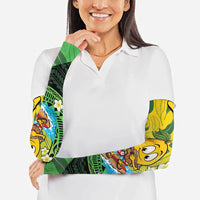 Hawaii Surfing Mango Arm Sleeves Manako Polynesian Fish Hook LT14 - Polynesian Pride
