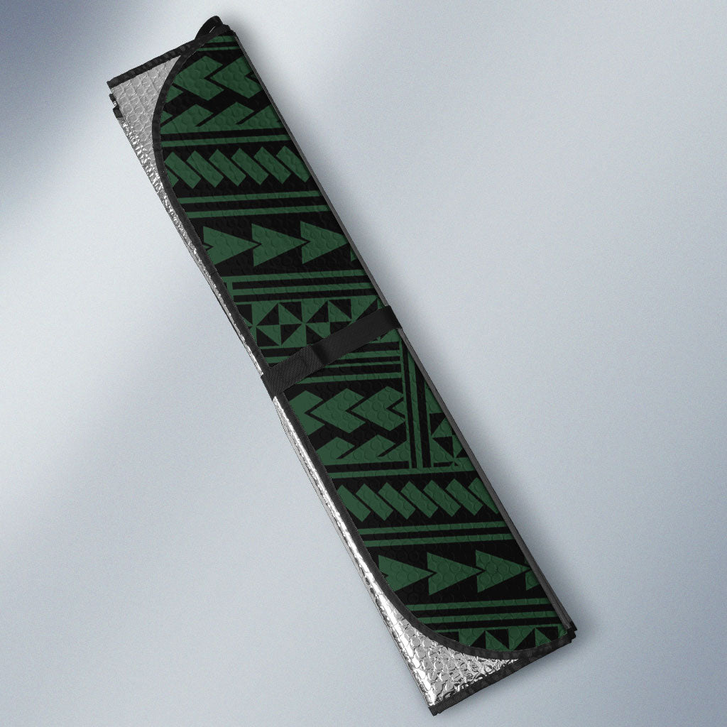 Hawaii Surfing Mango Auto Sun Shade Manako Polynesian Fish Hook LT14 - Polynesian Pride