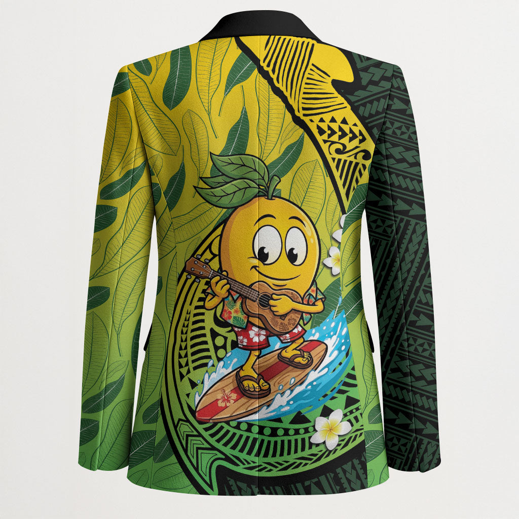 Hawaii Surfing Mango Blazer Manako Polynesian Fish Hook LT14 - Polynesian Pride