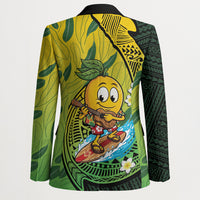 Hawaii Surfing Mango Blazer Manako Polynesian Fish Hook LT14 - Polynesian Pride