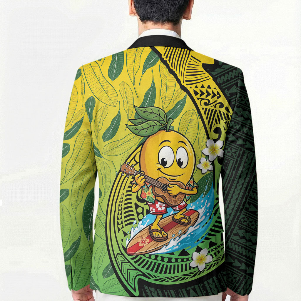 Hawaii Surfing Mango Blazer Manako Polynesian Fish Hook LT14 - Polynesian Pride
