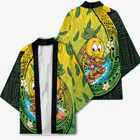 Hawaii Surfing Mango Kimono Manako Polynesian Fish Hook LT14 - Polynesian Pride