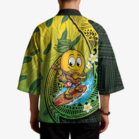 Hawaii Surfing Mango Kimono Manako Polynesian Fish Hook LT14 - Polynesian Pride
