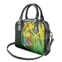 Hawaii Surfing Mango Shoulder Handbag Manako Polynesian Fish Hook LT14 - Polynesian Pride