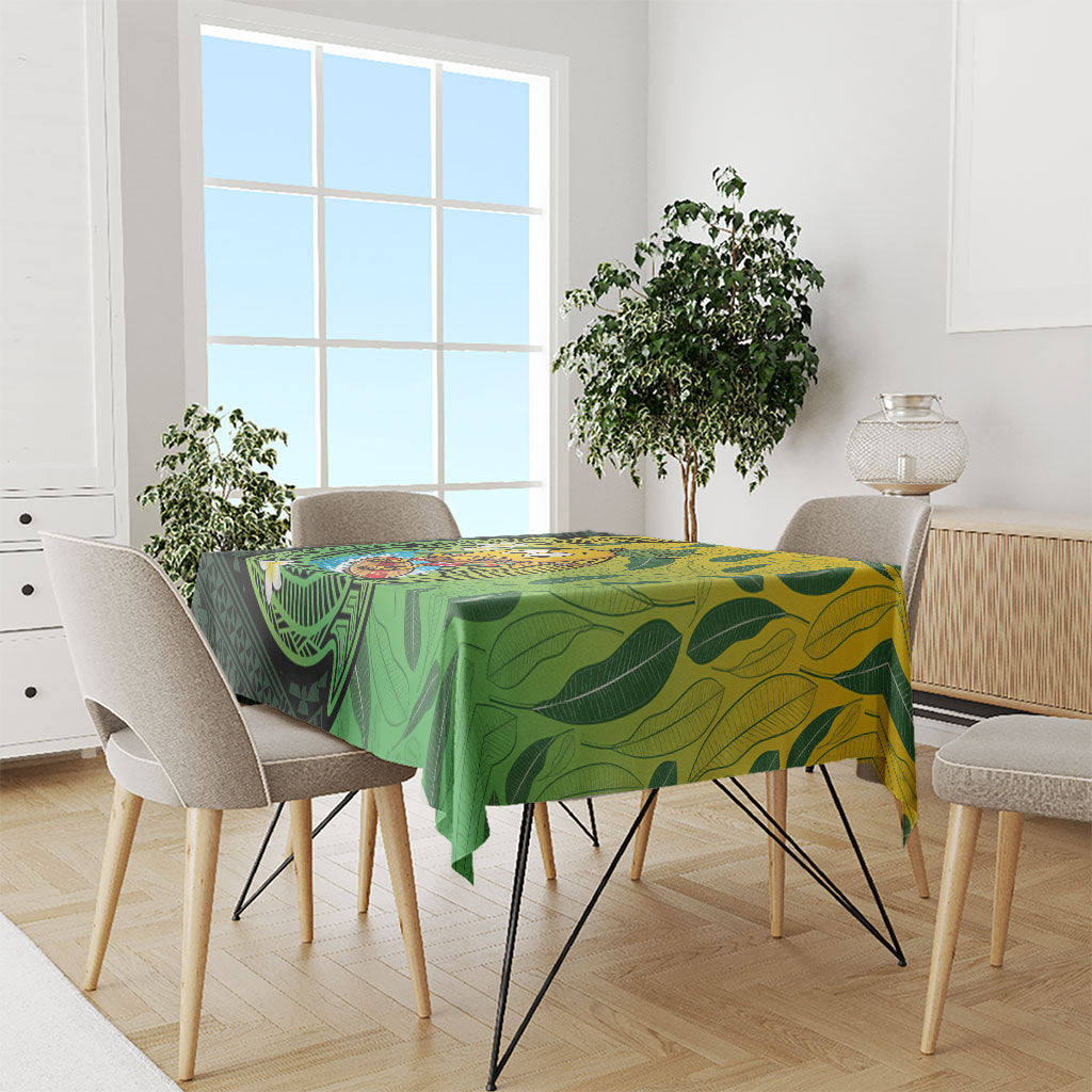 Hawaii Surfing Mango Tablecloth Manako Polynesian Fish Hook LT14 - Polynesian Pride