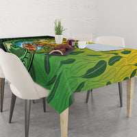 Hawaii Surfing Mango Tablecloth Manako Polynesian Fish Hook LT14 - Polynesian Pride