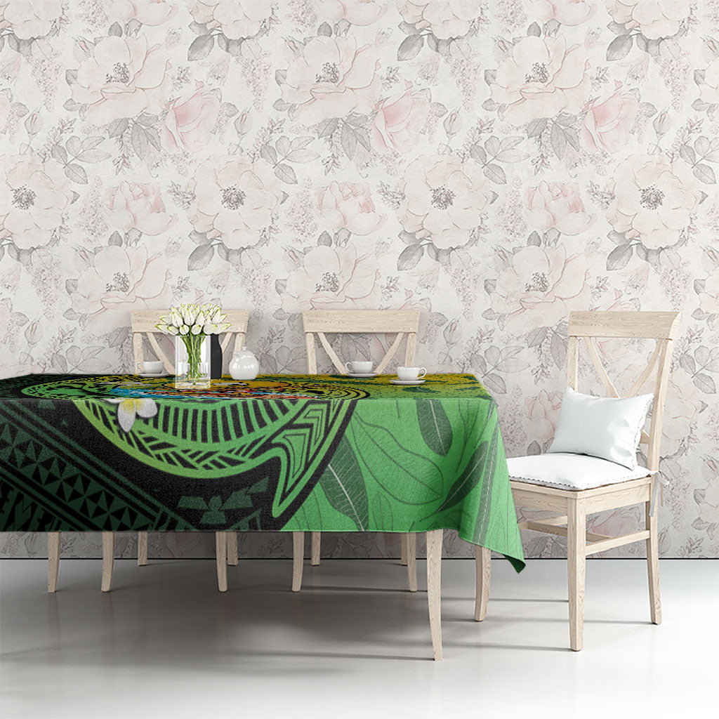 Hawaii Surfing Mango Tablecloth Manako Polynesian Fish Hook LT14 - Polynesian Pride