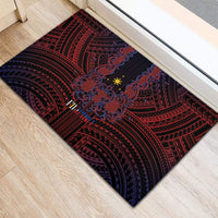 Filipino Barong Tagalog Inspired Rubber Doormat Mabuhay Philippines Festival Polynesian Pattern LT14 - Polynesian Pride