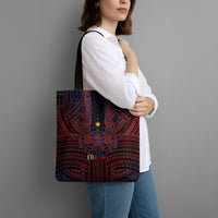 Filipino Barong Tagalog Inspired Tote Bag Mabuhay Philippines Festival Polynesian Pattern LT14 - Polynesian Pride