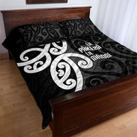 Lil Pakeha Lil Maori New Zealand Quilt Bed Set Kiwi Proud Mangopare Pattern LT14 - Polynesian Pride