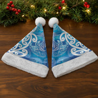 Hammerhead Shark Tattoo New Zealand Christmas Santa Hat Maori Galaxy Mangopare Pattern LT14 - Polynesian Pride