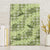 Lime Palaka Hawaii Cowboy Canvas Wall Art Puakenikeni Lei Paniolo Papale Seamless Vibes - Polynesian Pride