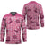 Pink Palaka Hawaii Cowboy Hockey Jersey Puakenikeni Lei Paniolo Papale Seamless Vibes - Polynesian Pride