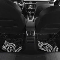 New Zealand Hammerhead Shark Car Mats Maori Haehae Mangopare Black - Polynesian Pride