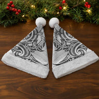 New Zealand Hammerhead Shark Christmas Santa Hat Maori Haehae Mangopare White - Polynesian Pride
