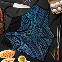New Zealand Hammerhead Shark Apron Maori Haehae Mangopare Galaxy - Polynesian Pride
