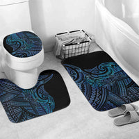 New Zealand Hammerhead Shark Bathroom Set Maori Haehae Mangopare Galaxy - Polynesian Pride