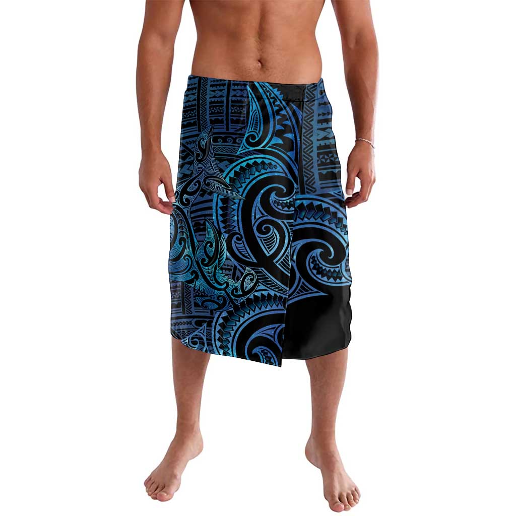 New Zealand Hammerhead Shark Lavalava Maori Haehae Mangopare Galaxy - Polynesian Pride