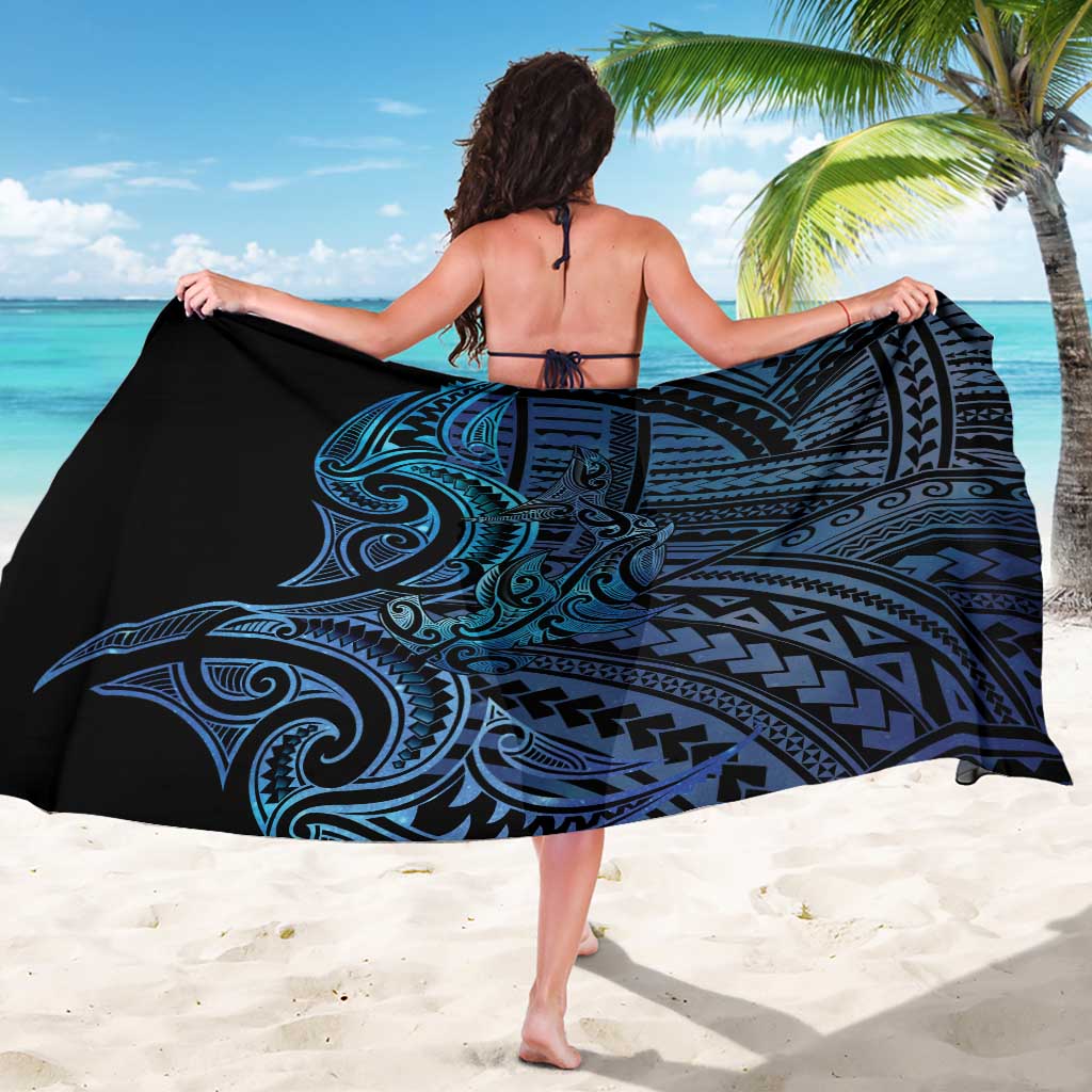 New Zealand Hammerhead Shark Sarong Maori Haehae Mangopare Galaxy - Polynesian Pride