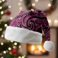 New Zealand Hammerhead Shark Christmas Santa Hat Maori Haehae Mangopare Pink - Polynesian Pride