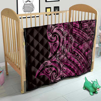 New Zealand Hammerhead Shark Quilt Maori Haehae Mangopare Pink - Polynesian Pride