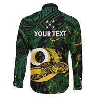 Personalised Solomon Islands Western Province Day Family Matching Mermaid Dress and Hawaiian Shirt Sea Turtle Mix Polynesian Hibiscus Pattern LT14 - Polynesian Pride