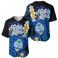 Hafa Adai Guam Baseball Jersey Guahan Sea Turtle Tropical Style LT14 - Polynesian Pride