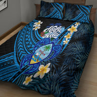 Hafa Adai Guam Quilt Bed Set Guahan Sea Turtle Tropical Style LT14 - Polynesian Pride