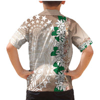 Cook Islands Tiare Maori With Conch Shell Family Matching Mermaid Dress and Hawaiian Shirt 2025 Pasifika Polynesian Tattoo