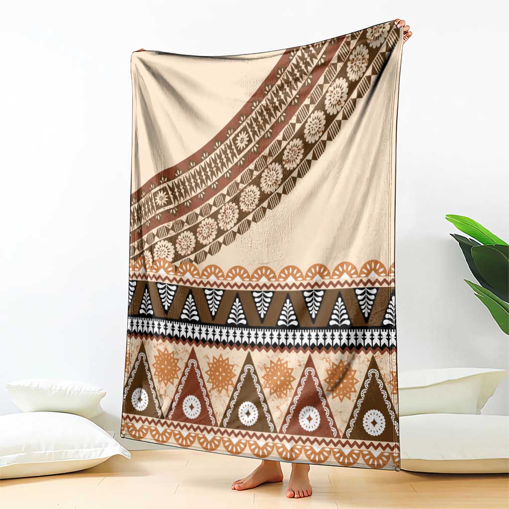 Bula Fiji Blanket 2025 Pasifika Traditional Fijian Masi