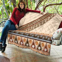Bula Fiji Quilt 2025 Pasifika Traditional Fijian Masi LT14 - Polynesian Pride