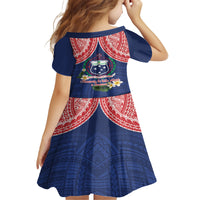 Samoan Independence Day Family Matching Tank Maxi Dress and Hawaiian Shirt Manuia Le Tutoatasi O Samoa