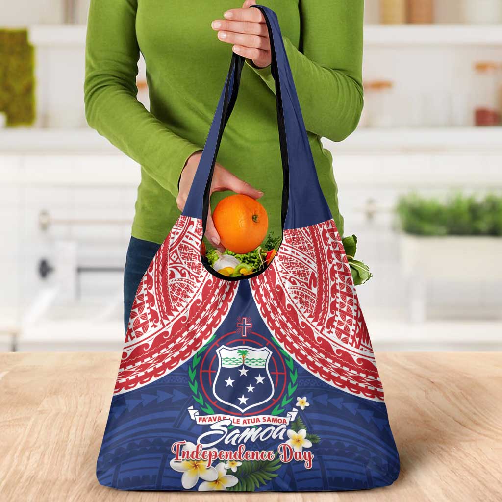 Samoan Independence Day Grocery Bag Manuia Le Tutoatasi O Samoa