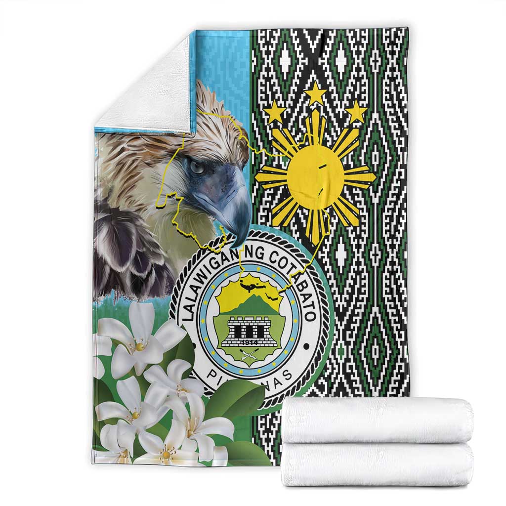 Cotabato Philippines Province Blanket Filipino Eagle Sampaguita Tinalak Pattern