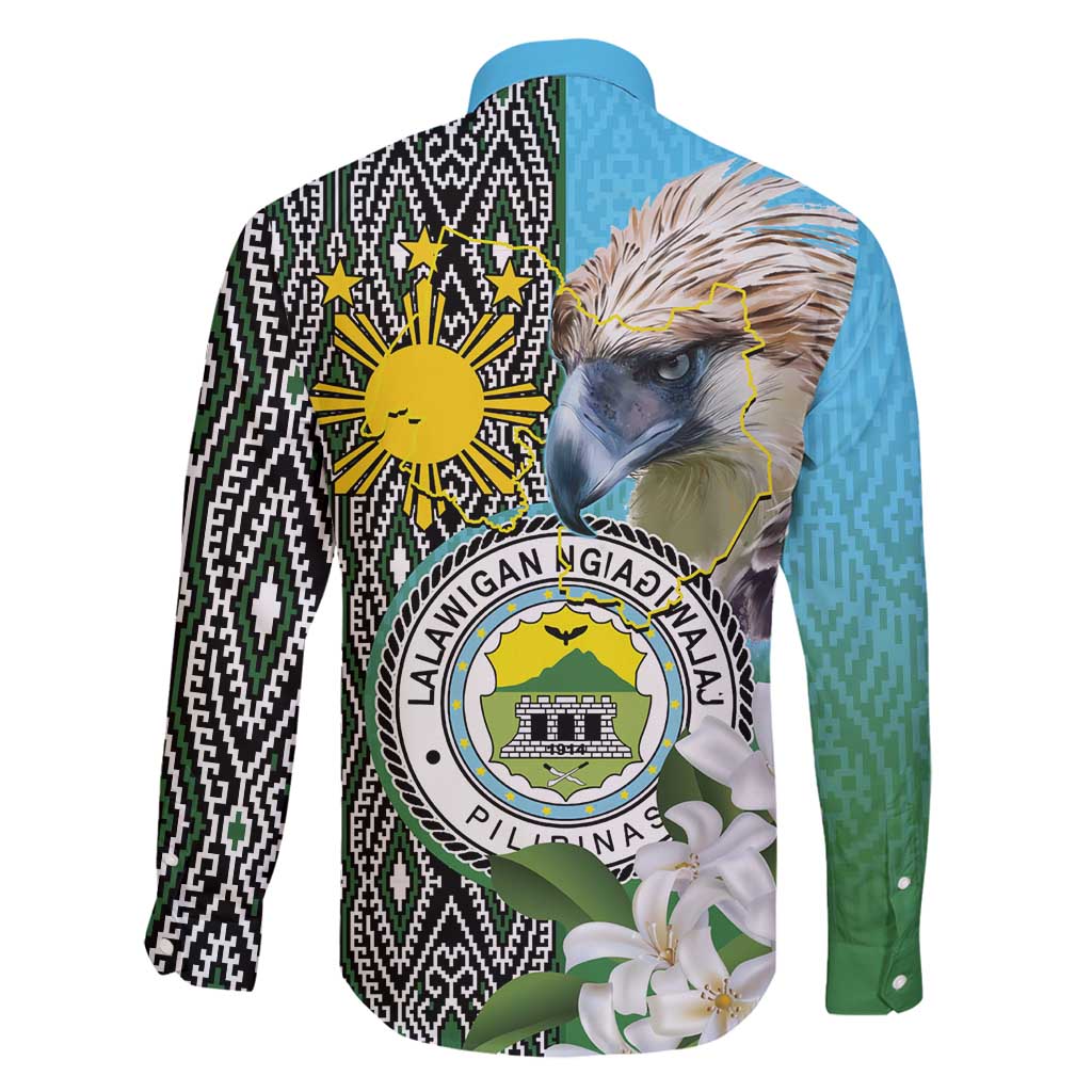 Cotabato Philippines Province Family Matching Puletasi and Hawaiian Shirt Filipino Eagle Sampaguita Tinalak Pattern