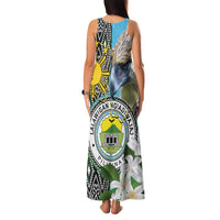 Cotabato Philippines Province Family Matching Tank Maxi Dress and Hawaiian Shirt Filipino Eagle Sampaguita Tinalak Pattern