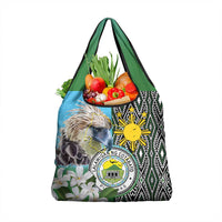 Cotabato Philippines Province Grocery Bag Filipino Eagle Sampaguita Tinalak Pattern