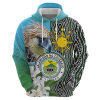 Cotabato Philippines Province Hoodie Filipino Eagle Sampaguita Tinalak Pattern