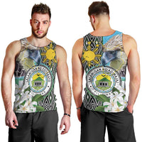 Cotabato Philippines Province Men Tank Top Filipino Eagle Sampaguita Tinalak Pattern