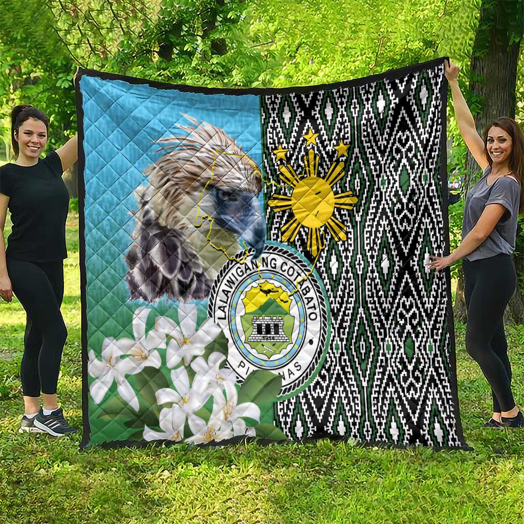 Cotabato Philippines Province Quilt Filipino Eagle Sampaguita Tinalak Pattern